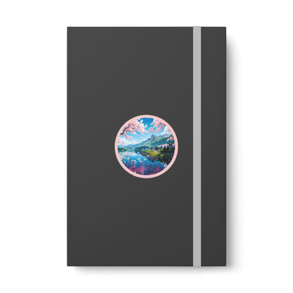 Flower Color Contrast Notebook - Ruled