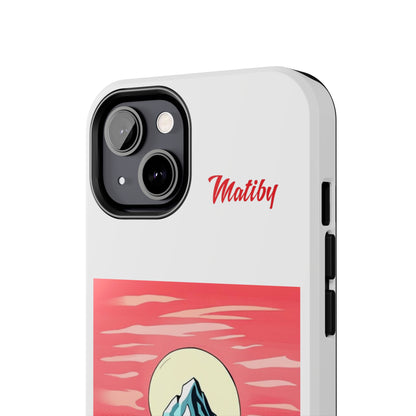 Sunset Mountain Tough Phone Cases