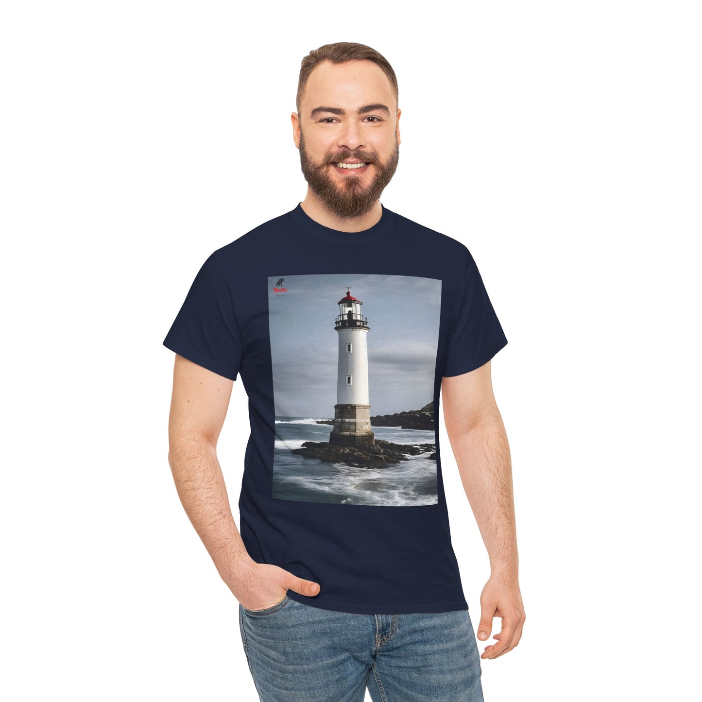 Lighthouse Unisex Heavy Cotton Tee