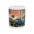 Humorous Sunshine State Pickup Trucks #1 White Ceramic Mug – Celebrating Companionship, Creativity & Life’s Little Wonders Cup (11oz/15oz)