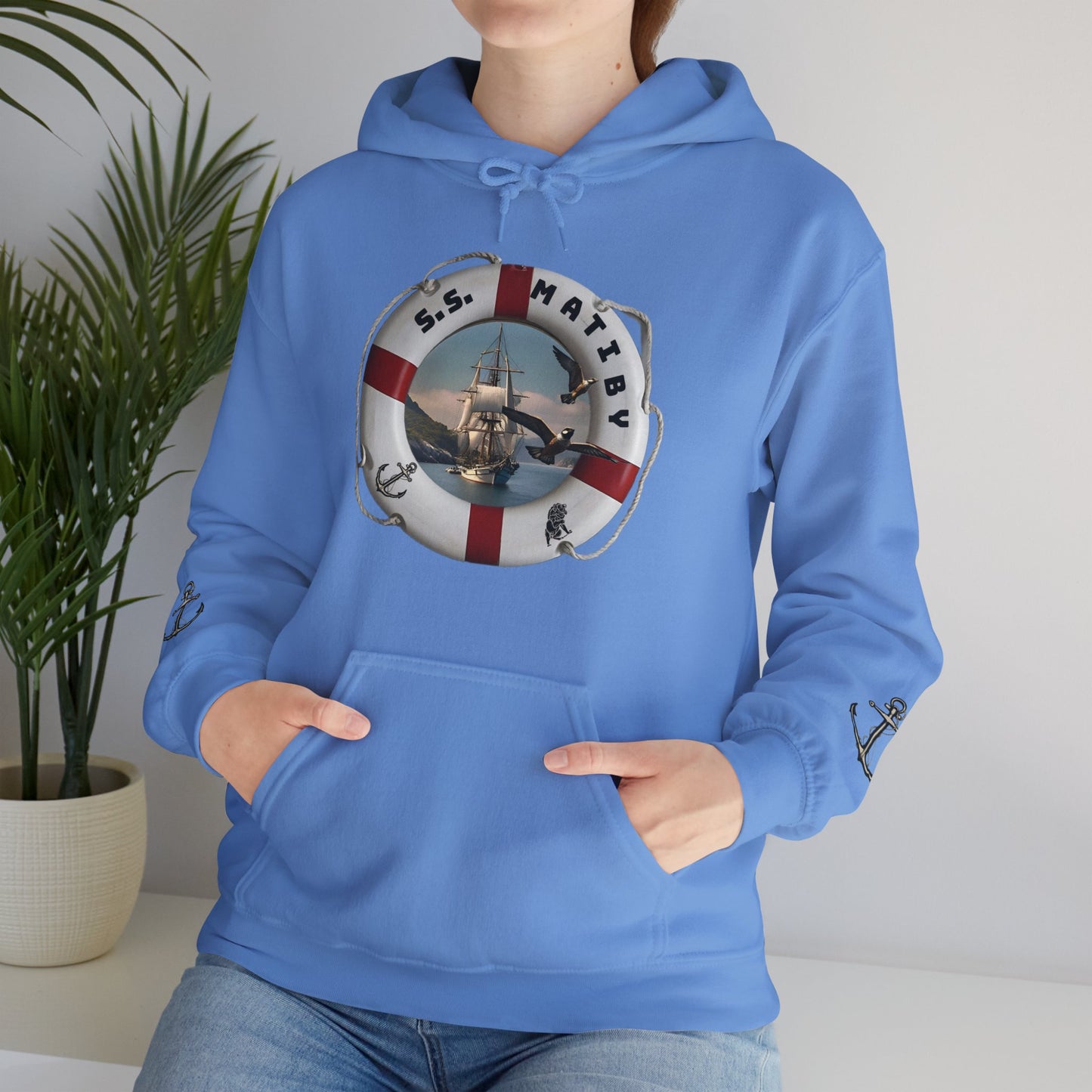 Nautical S.S. Matiby Unisex Heavy Blend™ Hooded Sweatshirt