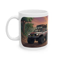 Adventure 4x4 Trucks #49, Gals, Guys, Mud, & Beefy Rides White Ceramic Mug — Find Your Path To The Essentials Cup (11oz & 15oz)