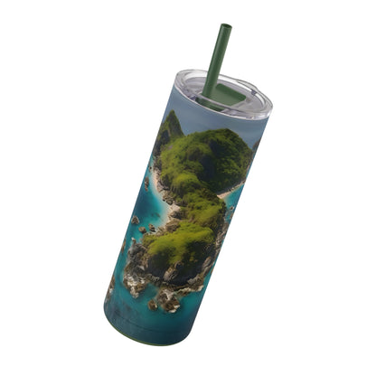 Matiby Artzy Maars Maker Skinny Matte Tumbler, 20oz