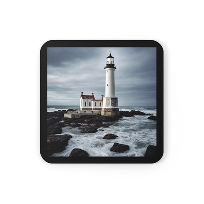 Matiby Lighthouse Corkwood Coaster Set