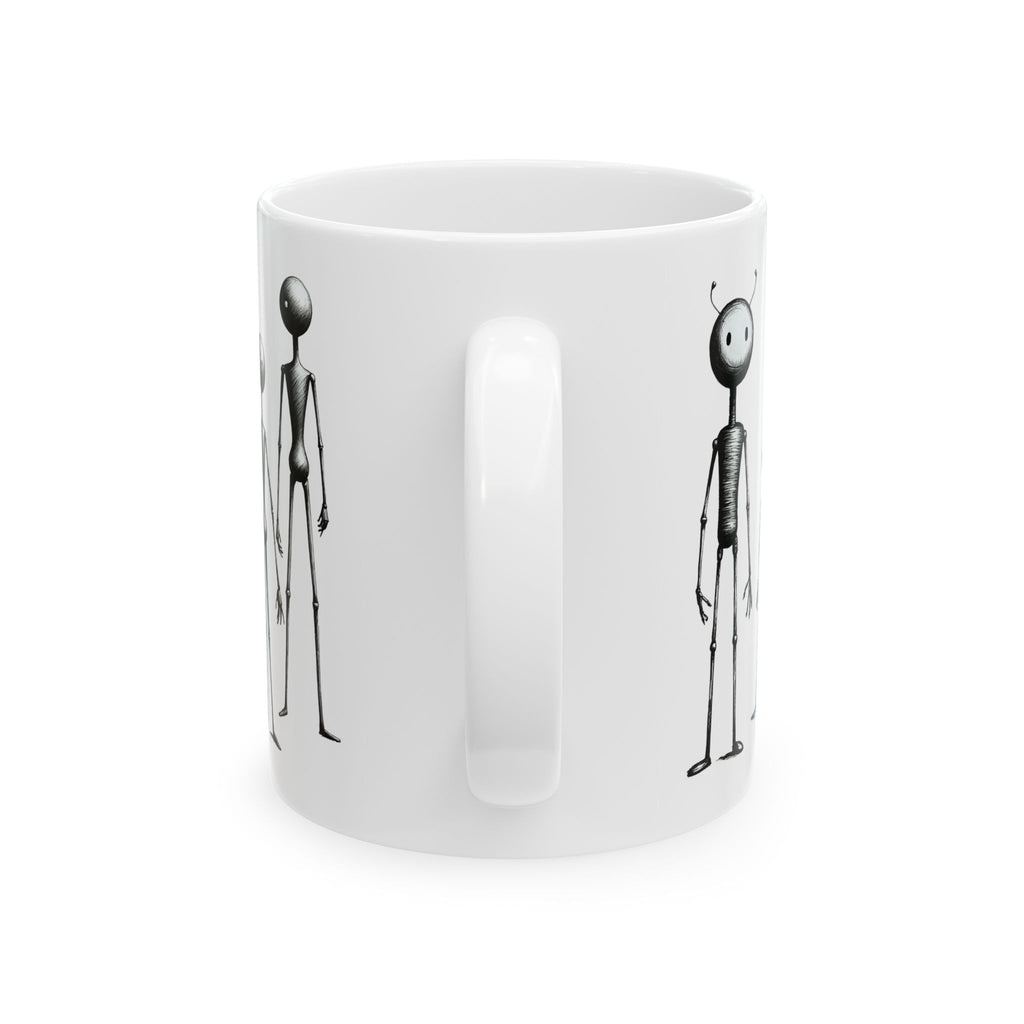 The Stick-To-It Species #21 White Ceramic Mug – Anatomy of Optimism Cup 11oz/15oz