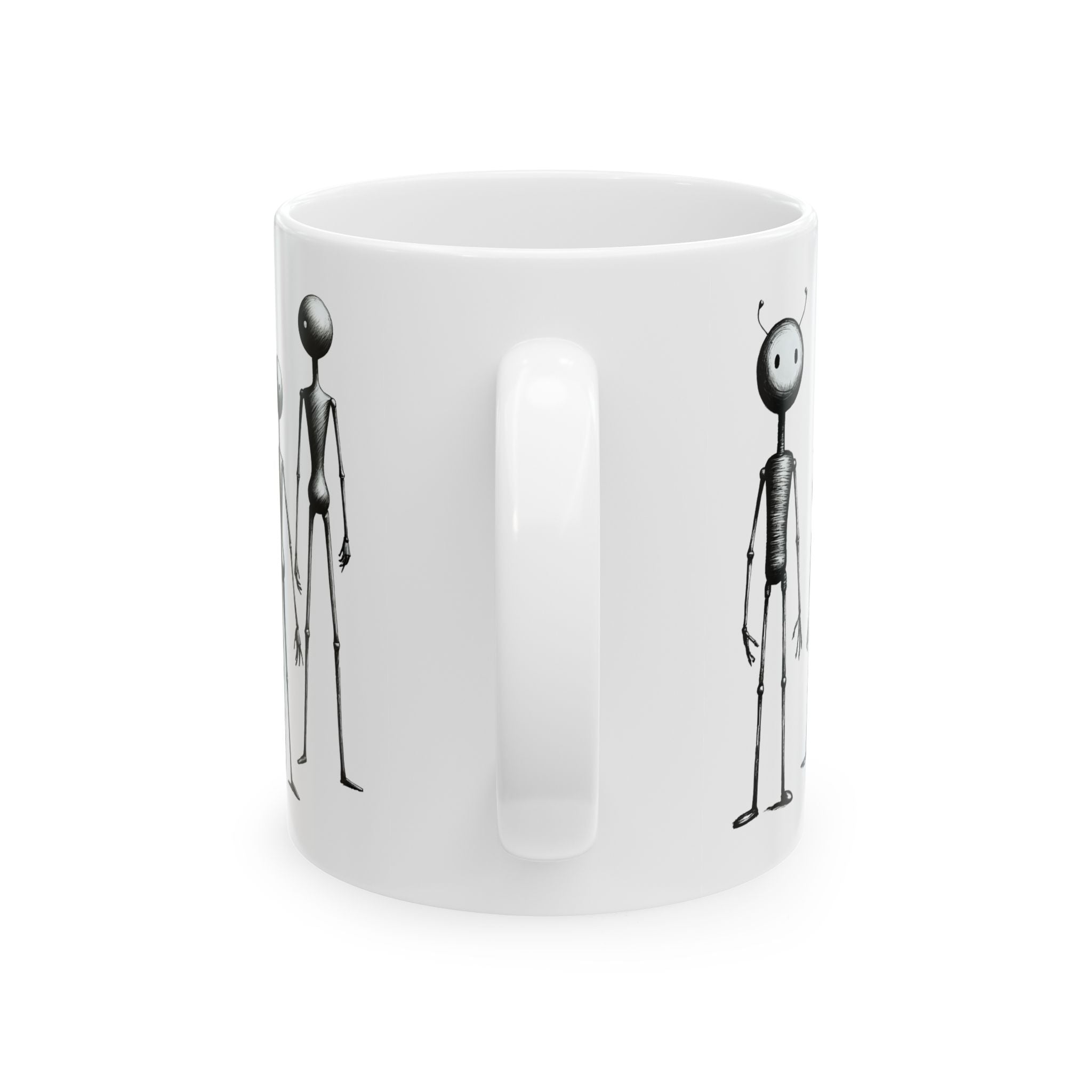 The Stick-To-It Species #21 White Ceramic Mug – Anatomy of Optimism Cup 11oz/15oz