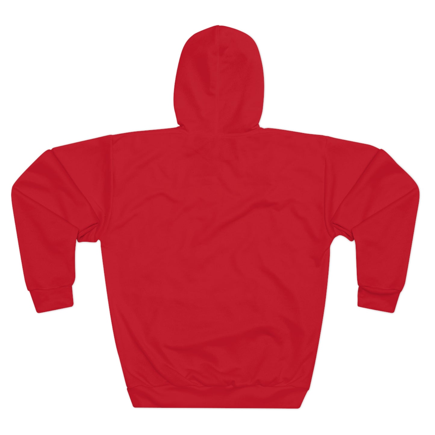 Matiby Red Unisex Pullover Hoodie (AOP)