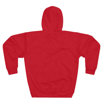 Matiby Red Unisex Pullover Hoodie (AOP)