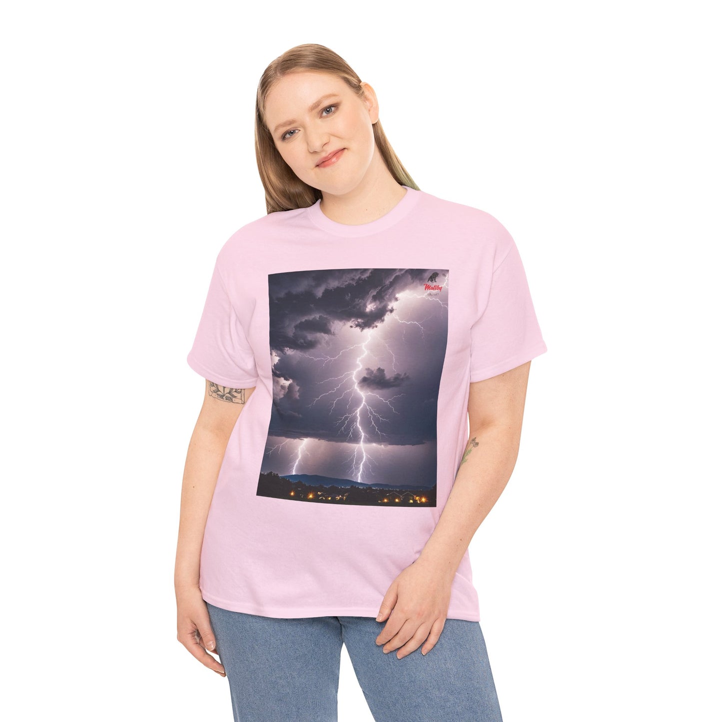 Lightning Style Unisex Heavy Cotton Tee