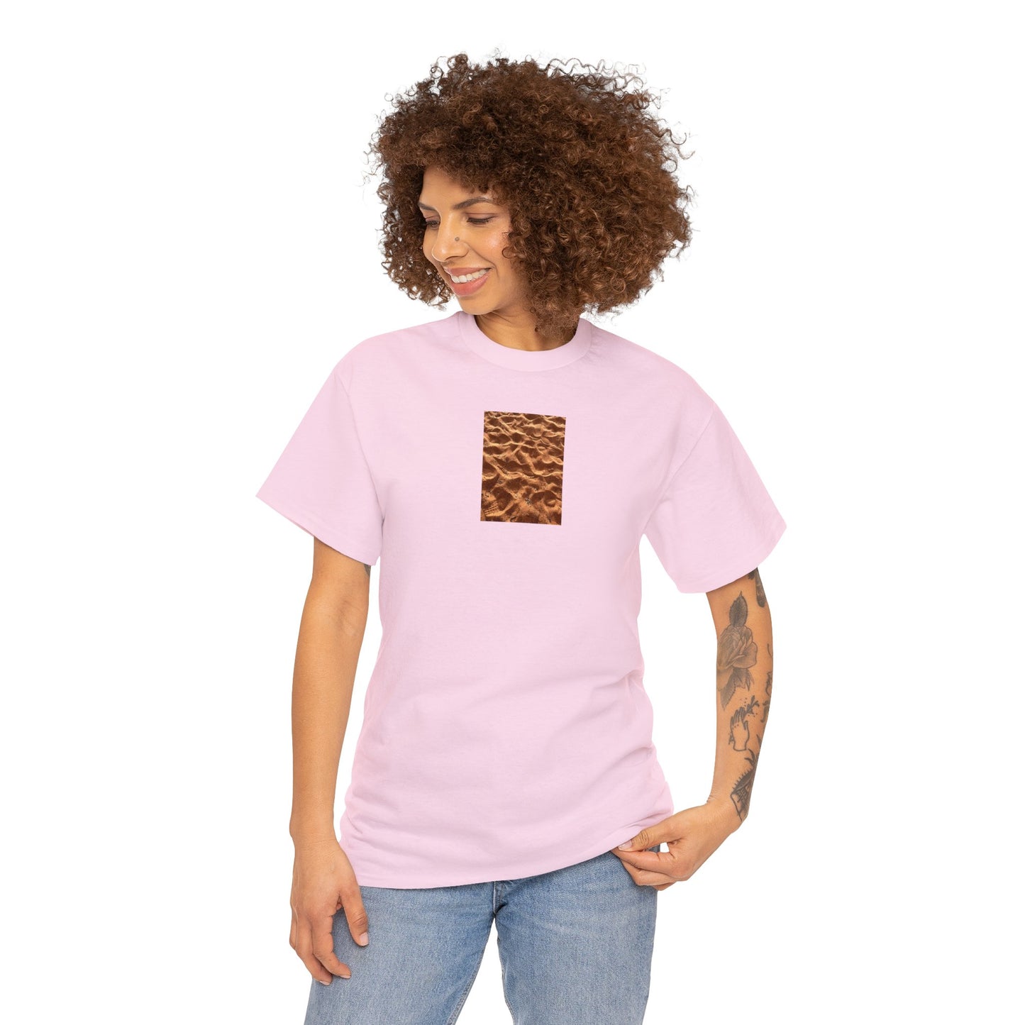 Sand Unisex Heavy Cotton Tee