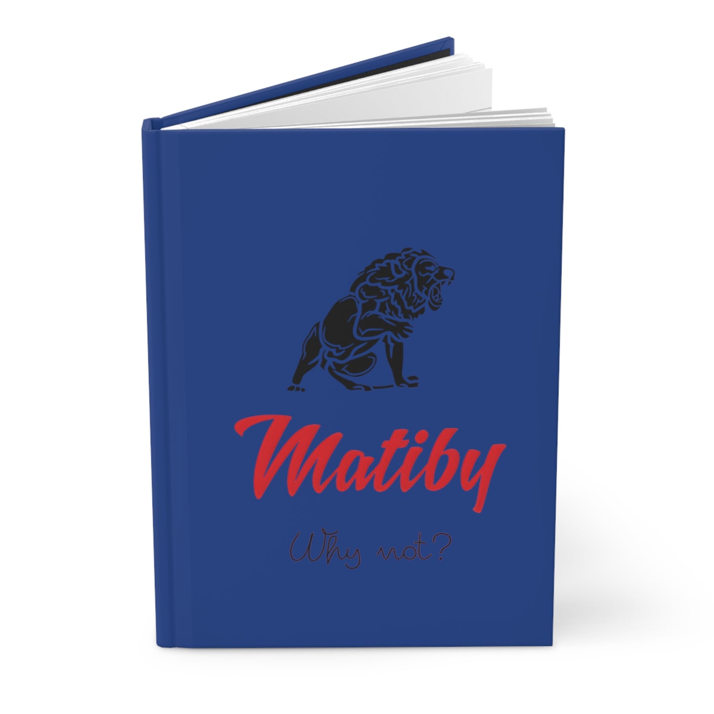 Matiby Hardcover Journal Matte Dark Blue