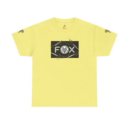 Silver Fox Scissors Unisex Heavy Cotton Tee