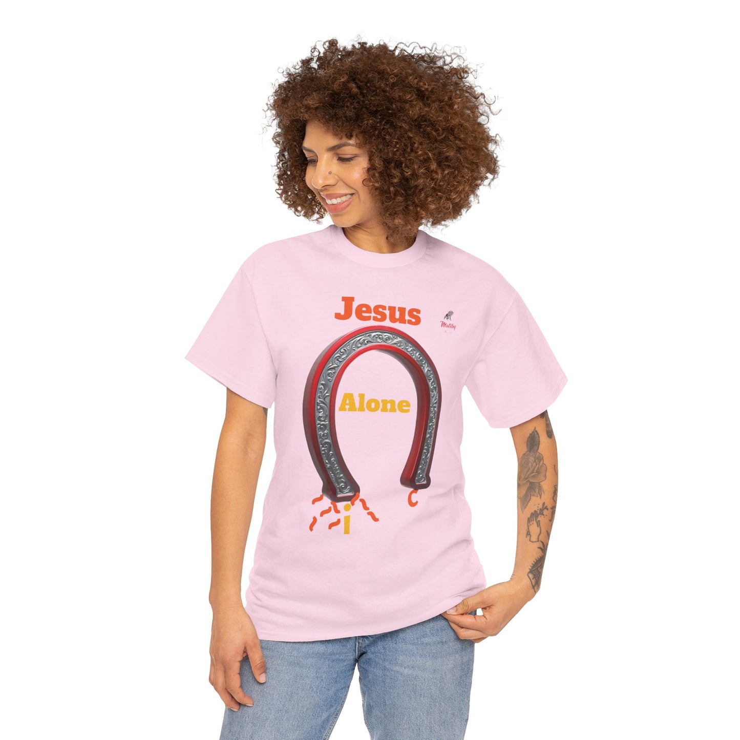 Magnetic Jesus The Original Unisex Heavy Cotton Tee