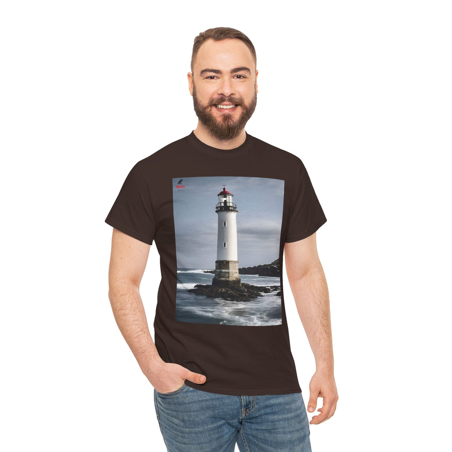 Lighthouse Unisex Heavy Cotton Tee