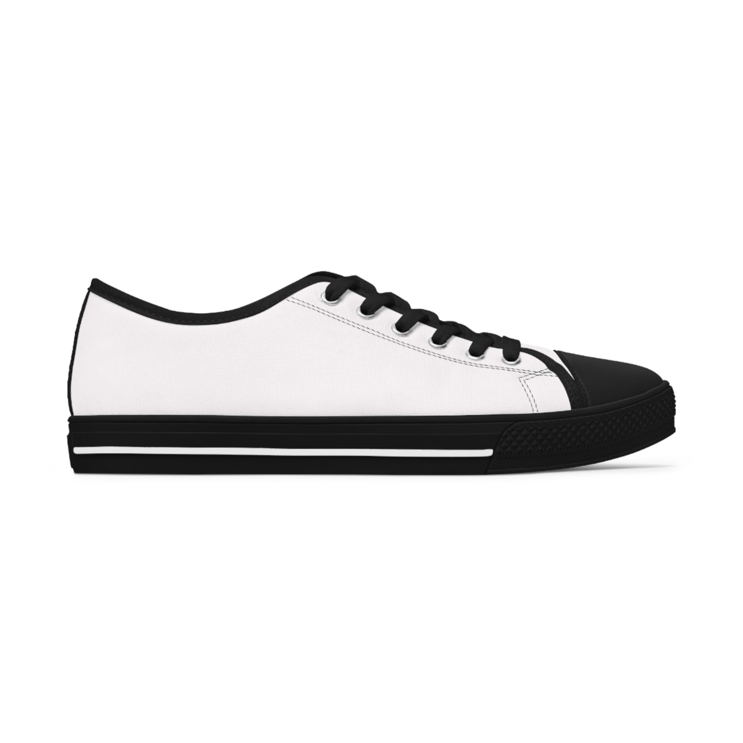 Women's White Low Top Sneakers