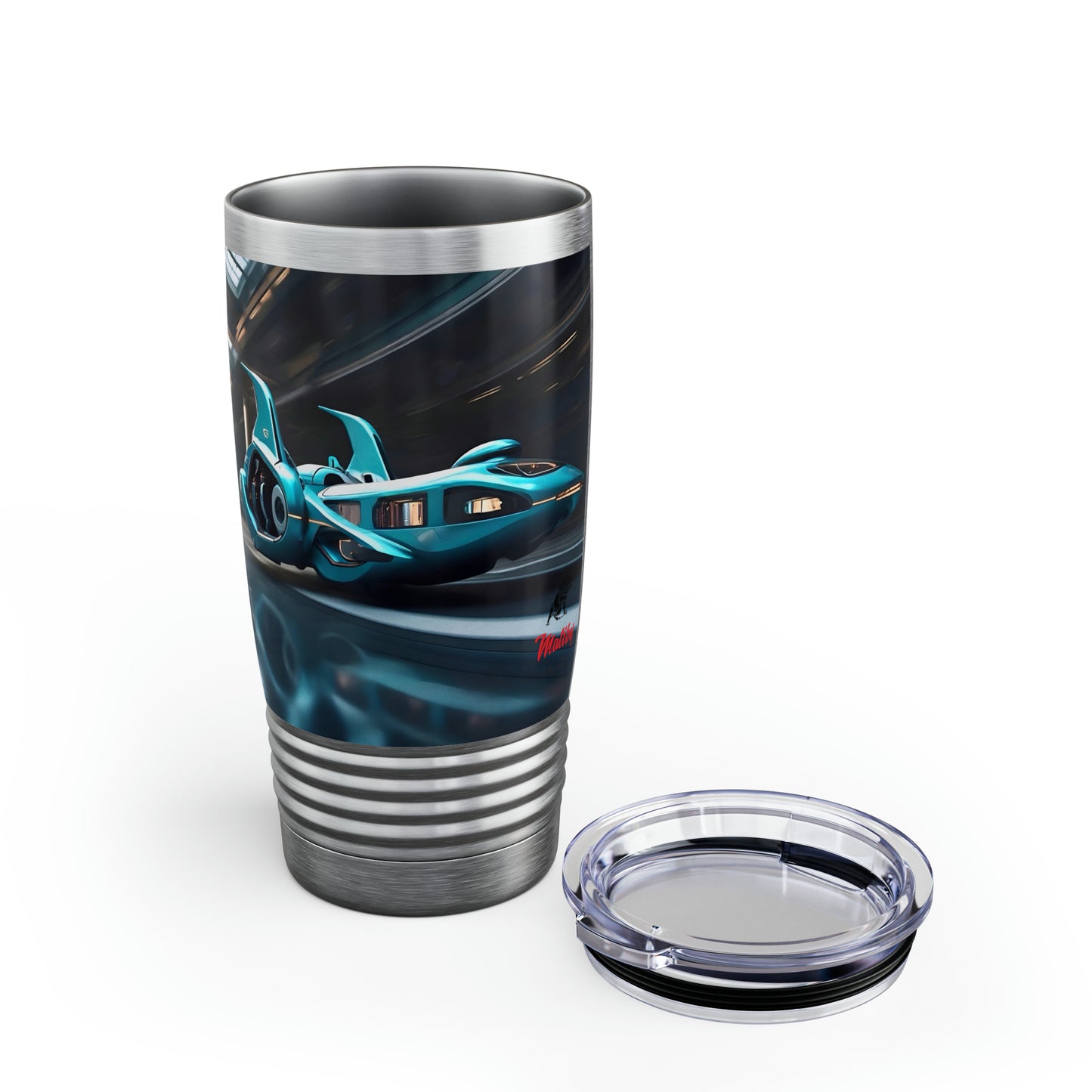 Artzy Flying Car Ringneck Tumbler, 20oz