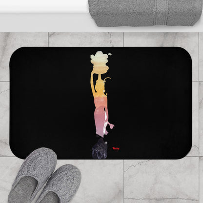 Vol-Subs Black Bath Mat