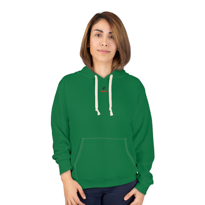 Matiby Green Unisex Pullover Hoodie (AOP)