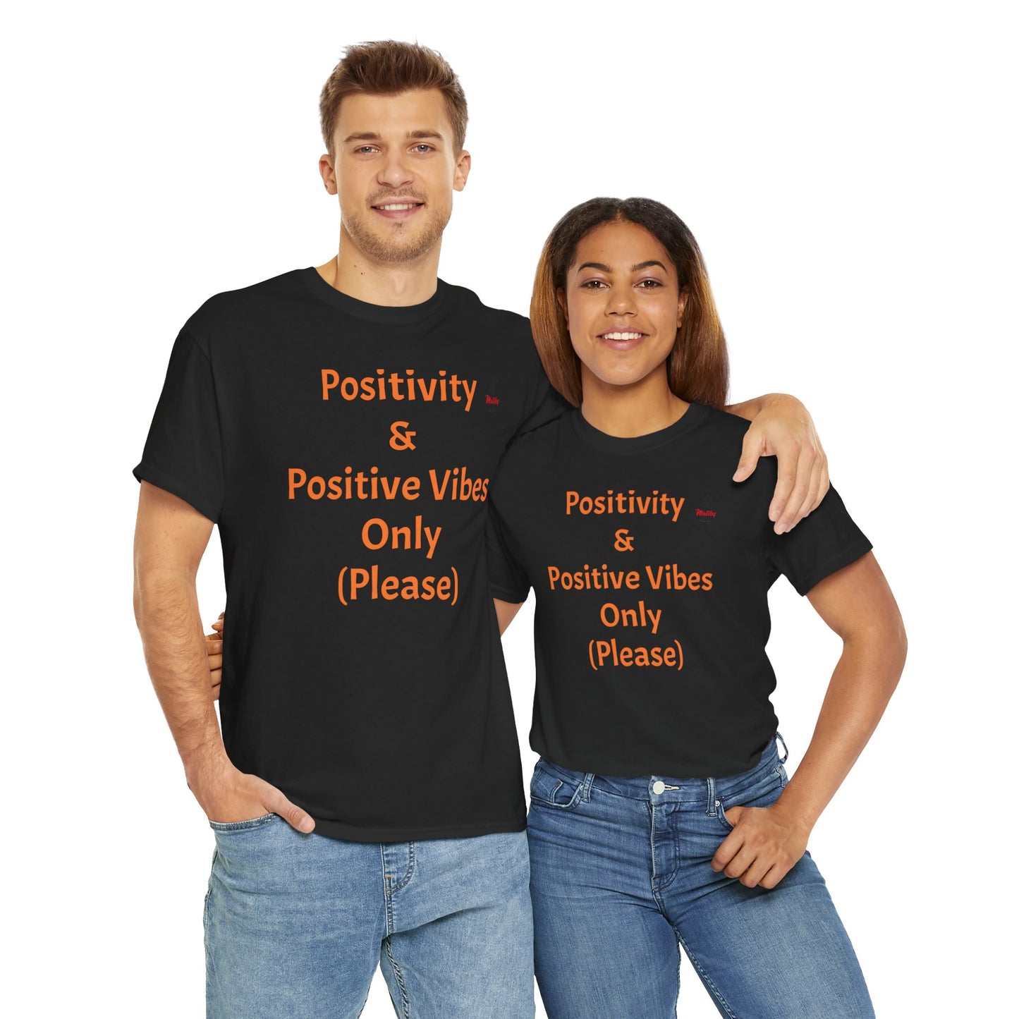 Positivity Unisex Heavy Cotton Tee