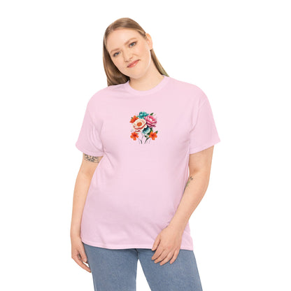 Matiby Floral Unisex Heavy Cotton Tee