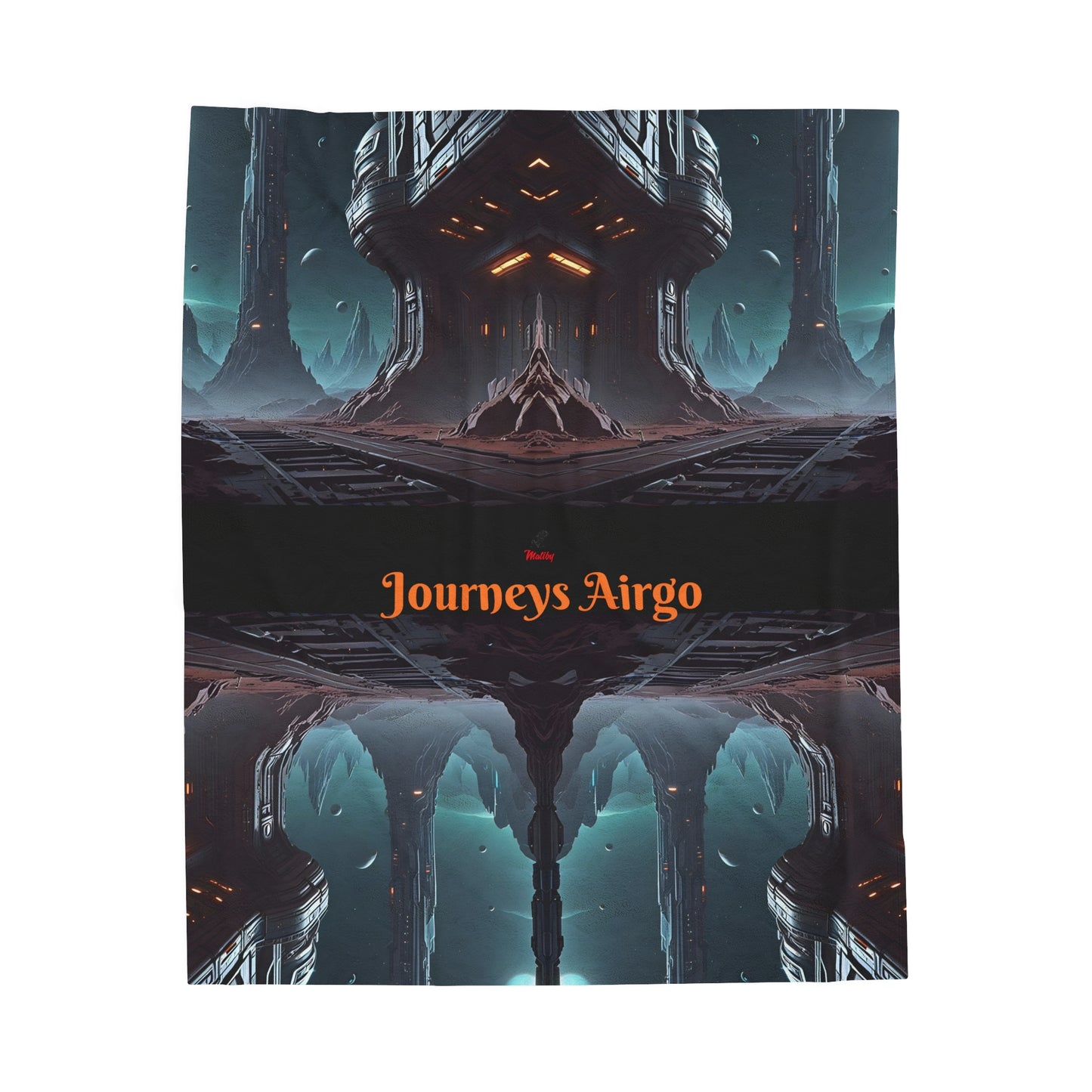 Journeys Airgo Velveteen Plush Blanket