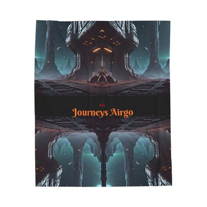 Journeys Airgo Velveteen Plush Blanket