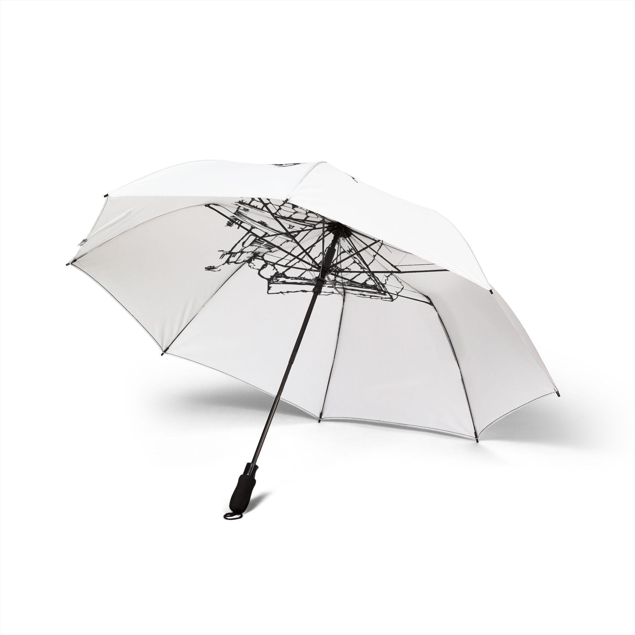 Tranquil Nature #1 Scenery Semi-Automatic Foldable Umbrella | Scenic Retreats, Landscape Art