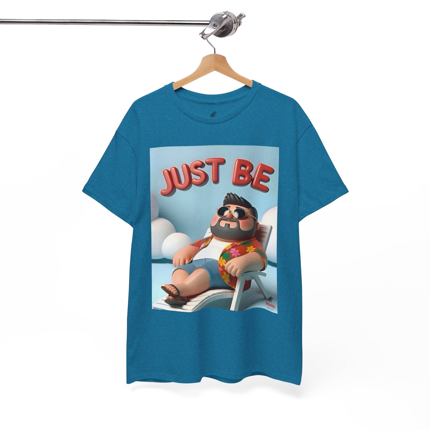 Just Be Unisex Heavy Cotton Tee