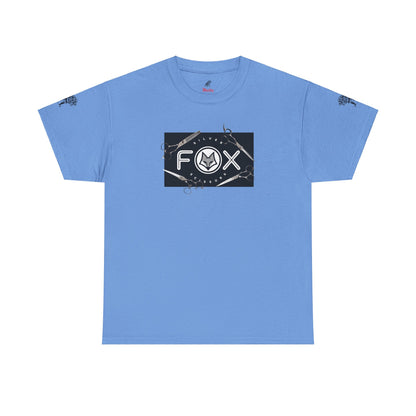 Silver Fox Scissors Unisex Heavy Cotton Tee