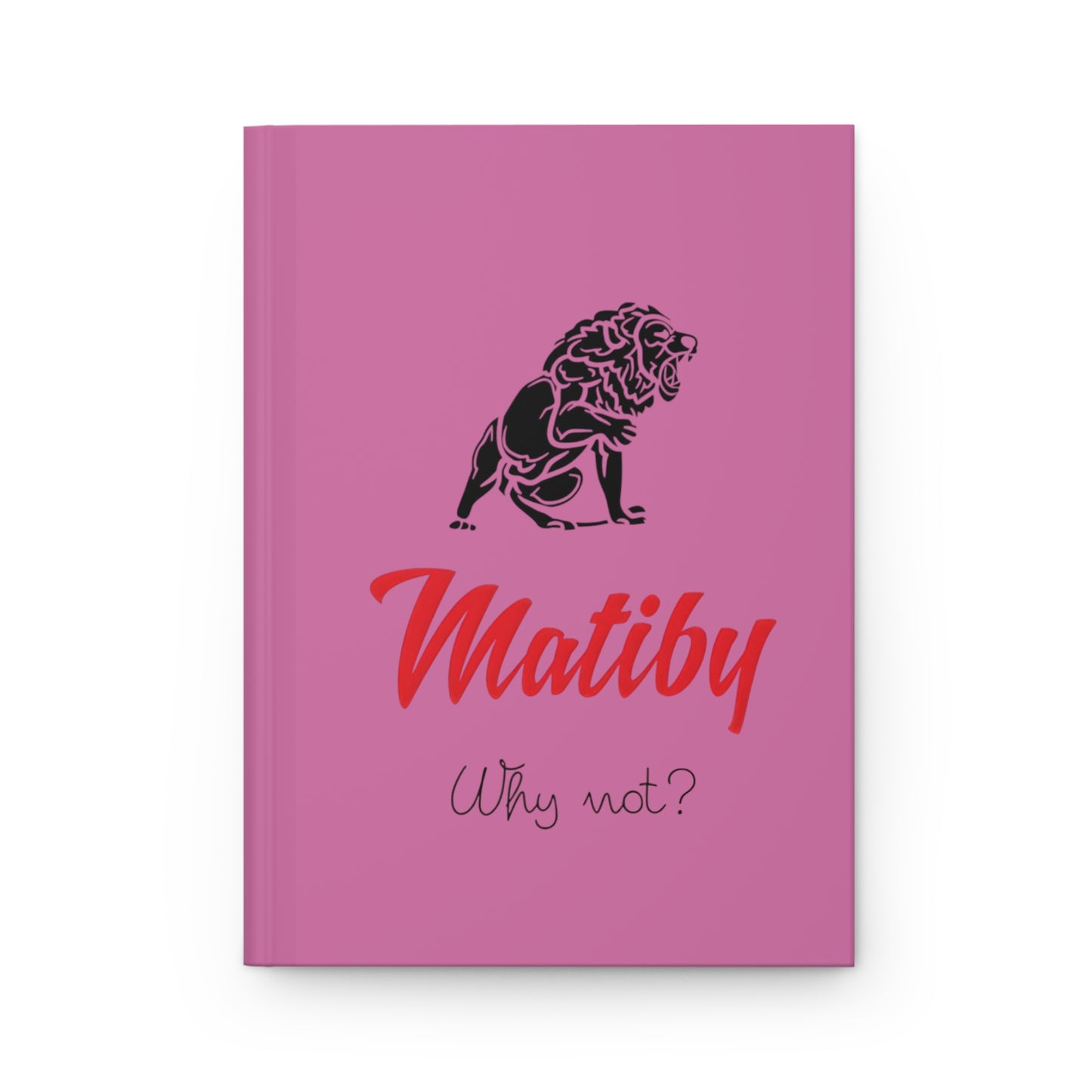 Matiby Hardcover Journal Matte Light Pink