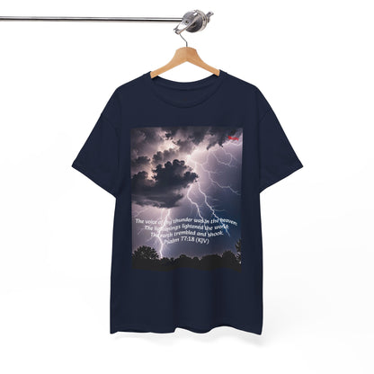 Lightning Style Thunder Unisex Heavy Cotton Tee