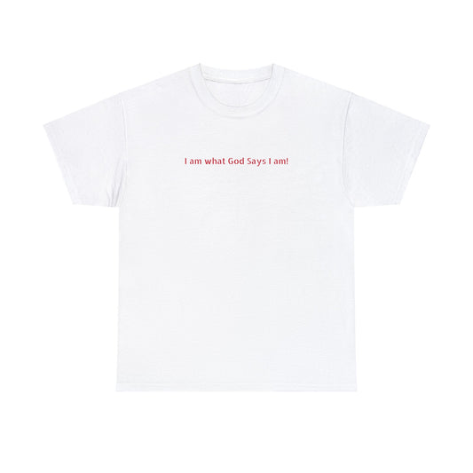 Matiby I Am's Unisex Heavy Cotton Tee