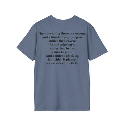 Bible Speaks Ecclesiastes 1:1-2 Unisex Softstyle T-Shirt