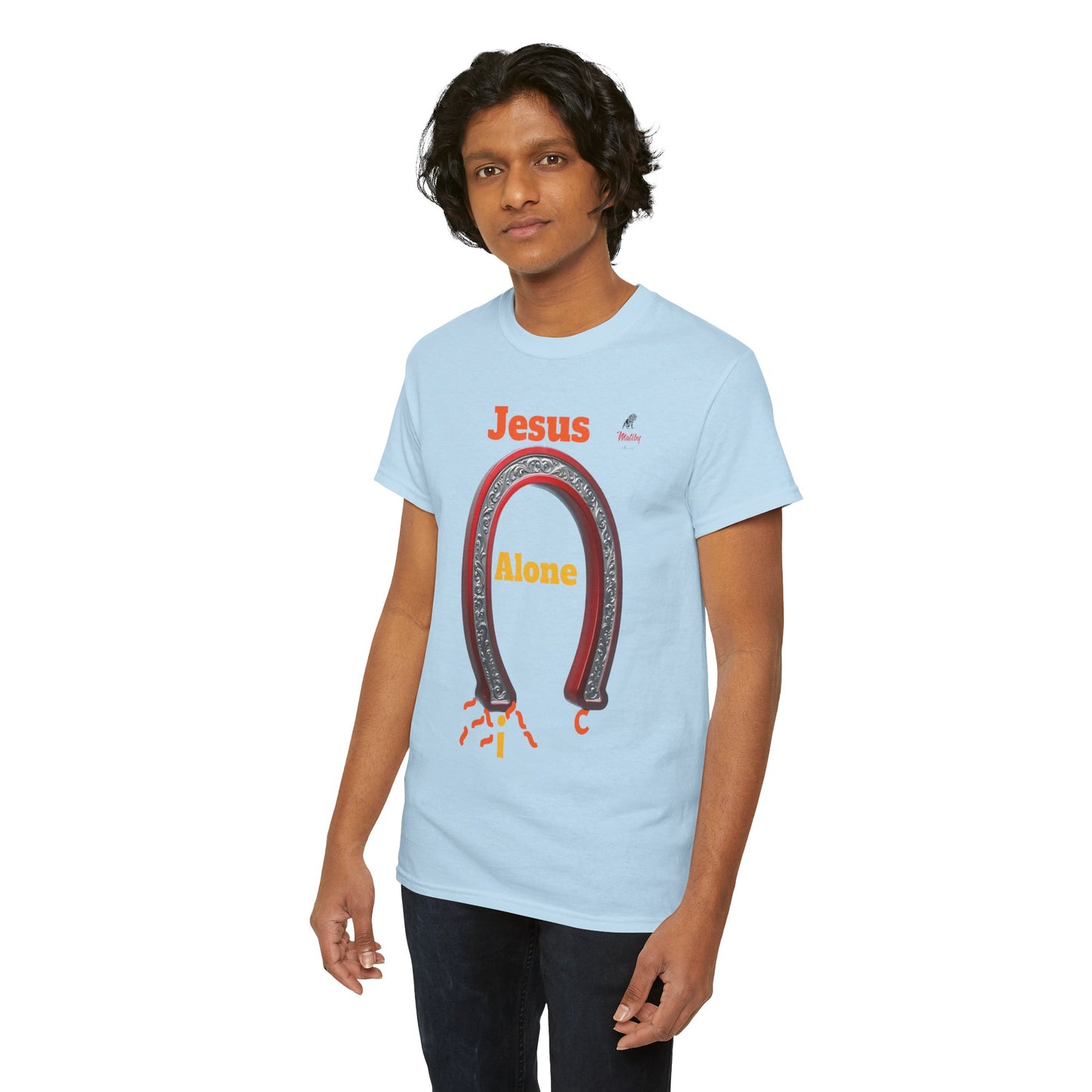 Magnetic Jesus The Original Unisex Heavy Cotton Tee