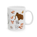 Playful & Cute Pets Decor #2 White Ceramic Mug — Adorable Animals To Brighten Your Day Cup (11oz & 15oz)