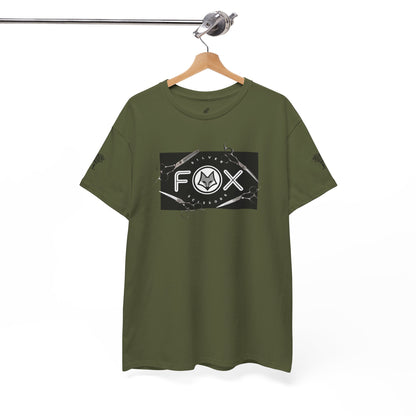 Silver Fox Scissors Unisex Heavy Cotton Tee