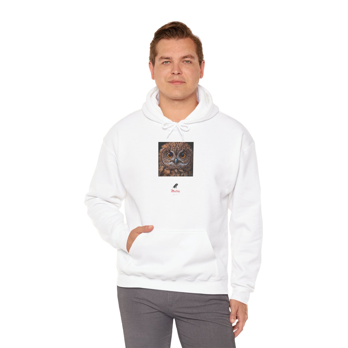 Owly Unisex Heavy Blend™ Hooded Sweatshirt