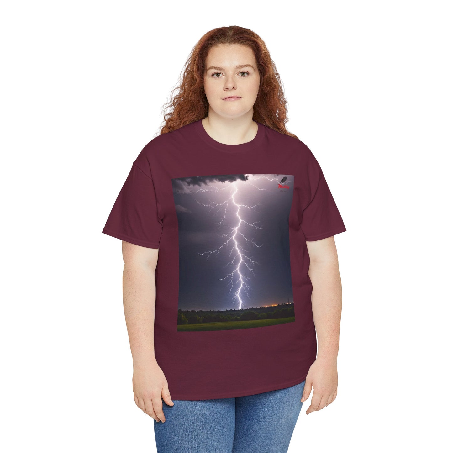 Lightning Style Unisex Heavy Cotton Tee