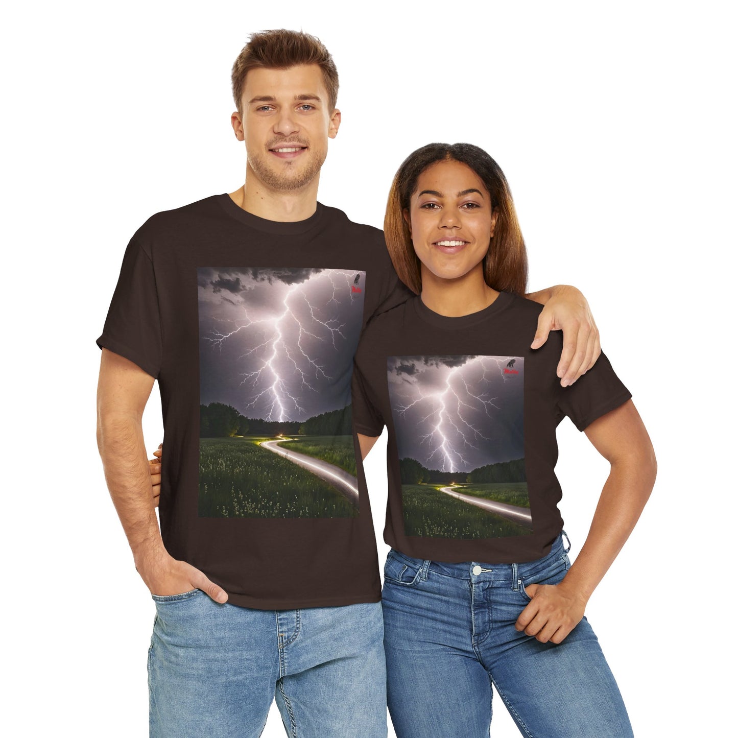 Lightning Style Unisex Heavy Cotton Tee