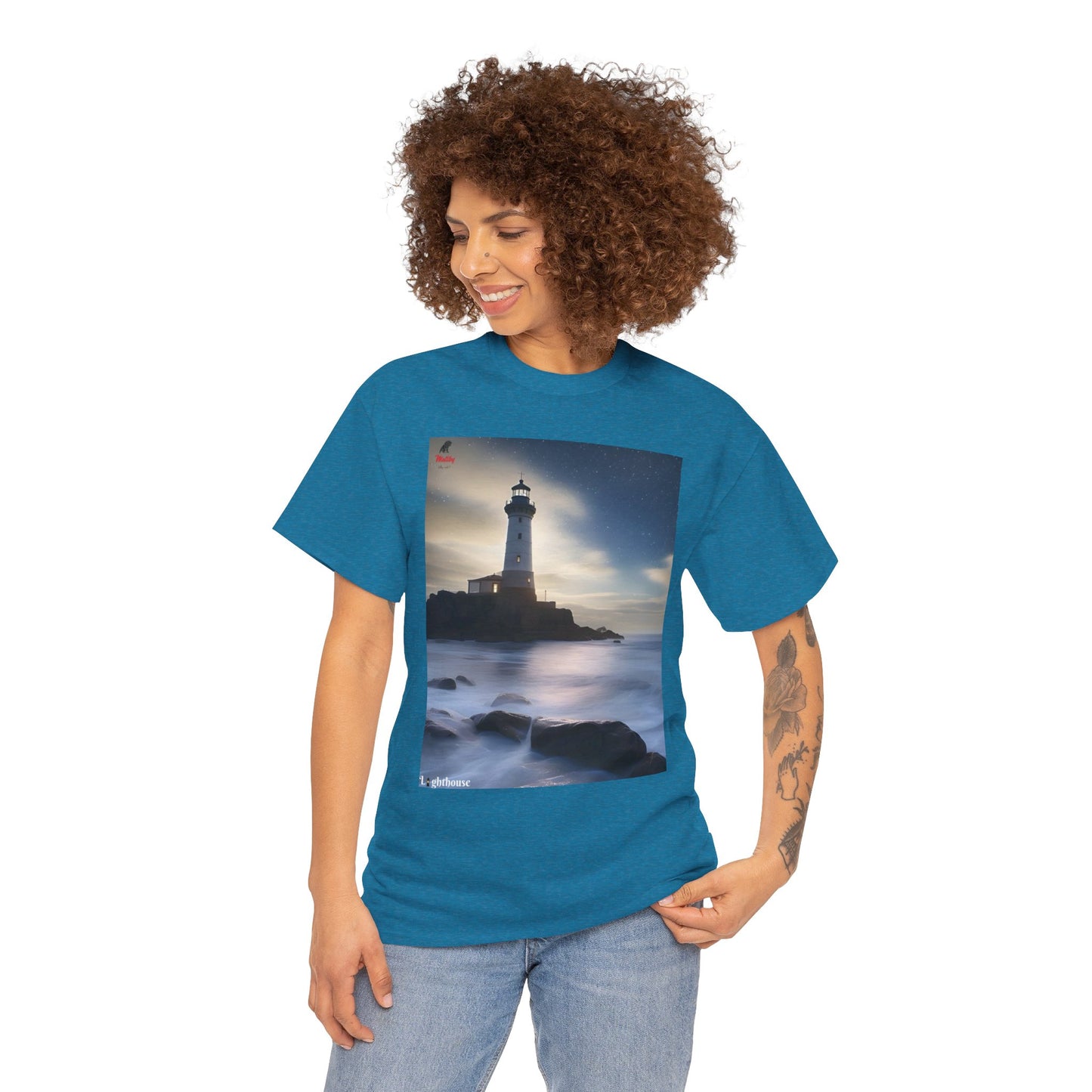 Lighthouse Unisex Heavy Cotton Tee