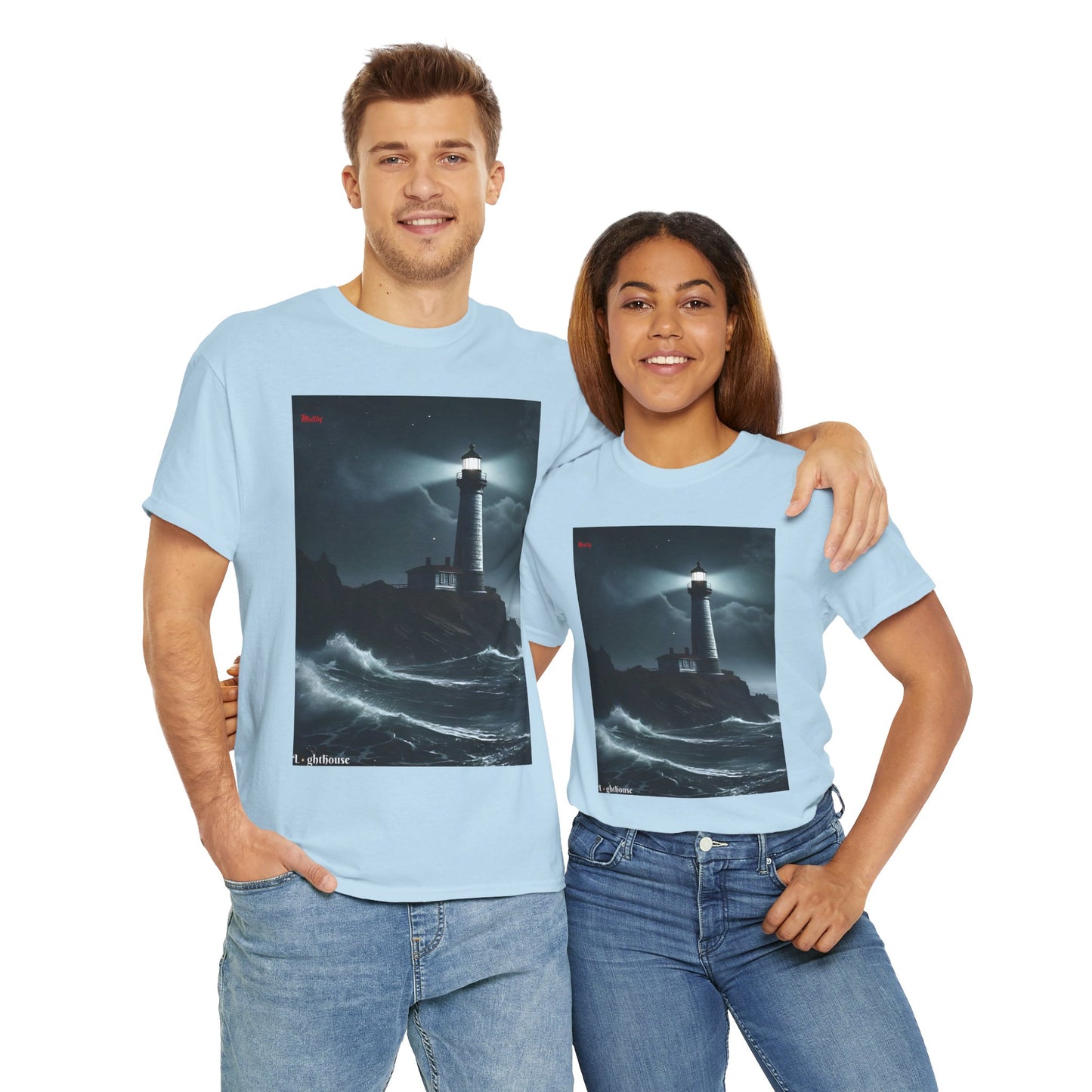 Lighthouse Unisex Heavy Cotton Tee