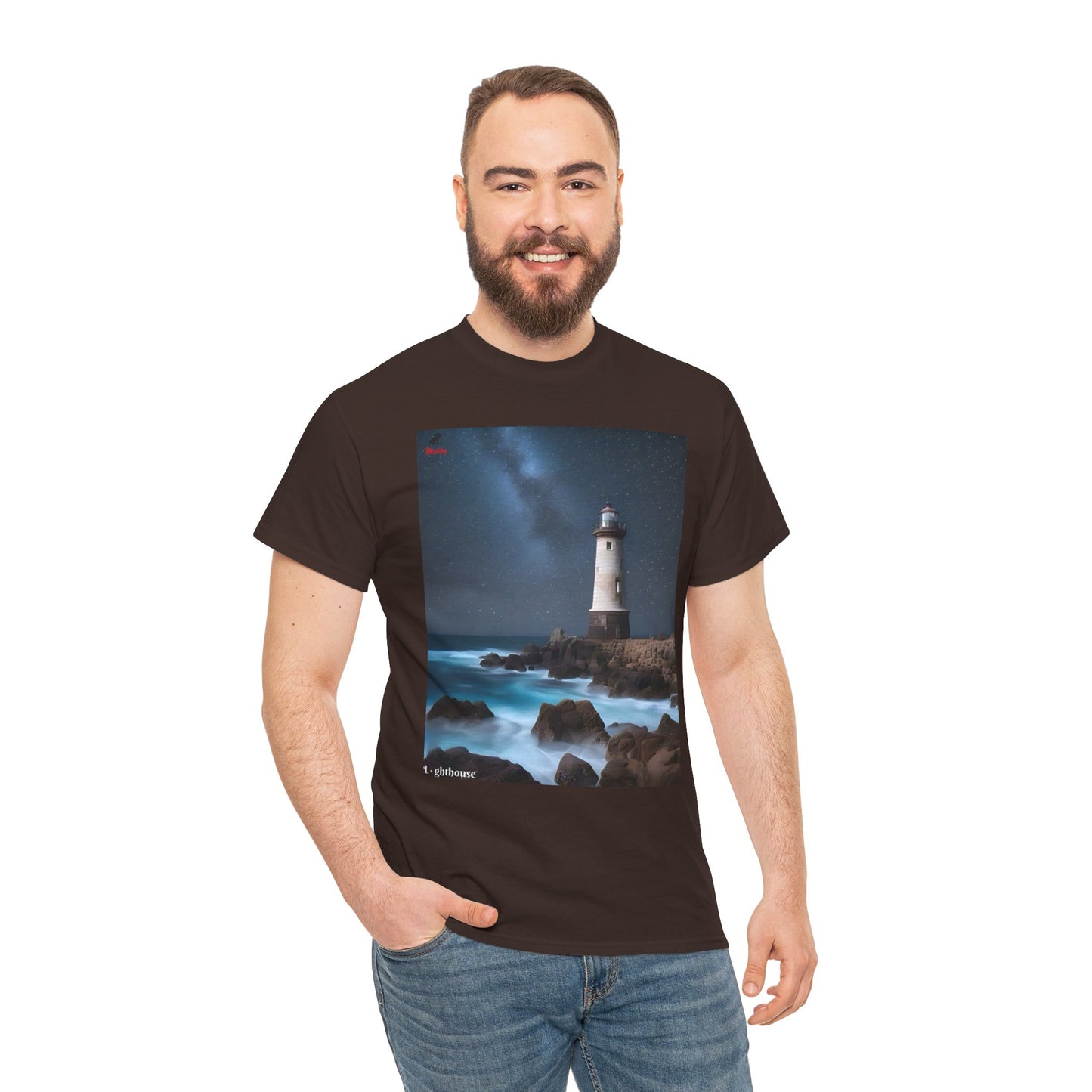 Lighthouse Unisex Heavy Cotton Tee