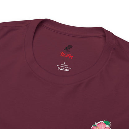 Turtle Flower Unisex Heavy Cotton Tee