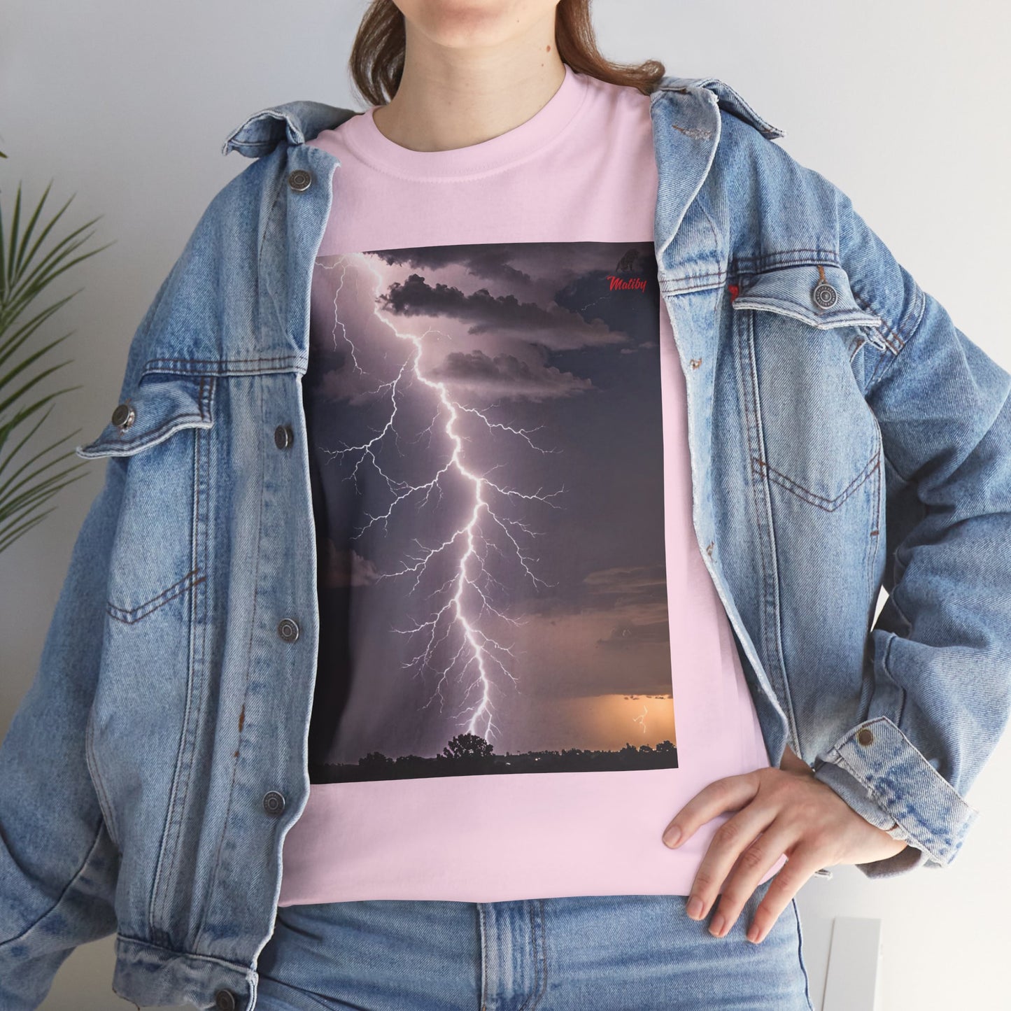 Lightning Style Unisex Heavy Cotton Tee