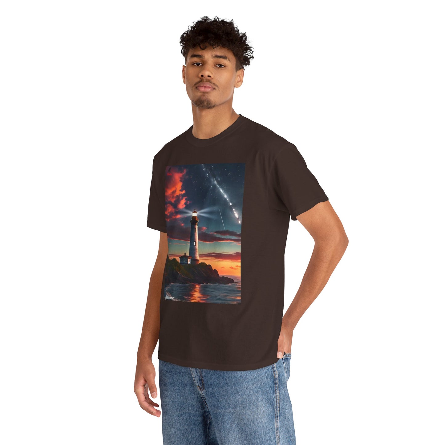 Lighthouse Unisex Heavy Cotton Tee