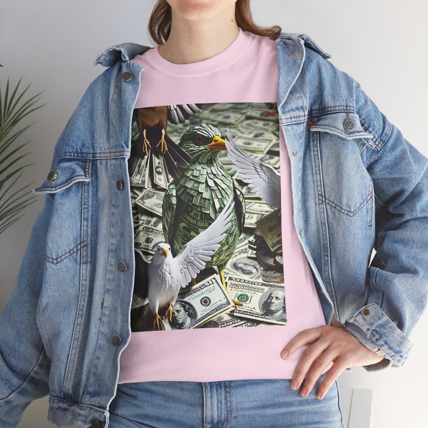 M$ney Bird Heavy Cotton Tee