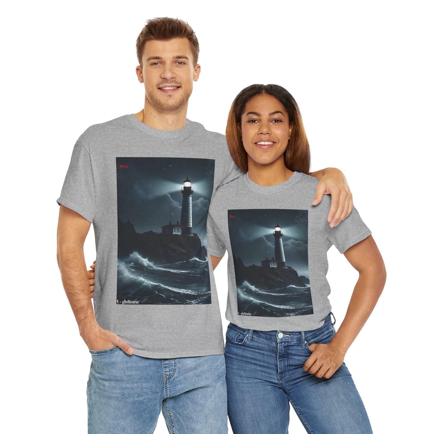 Lighthouse Unisex Heavy Cotton Tee