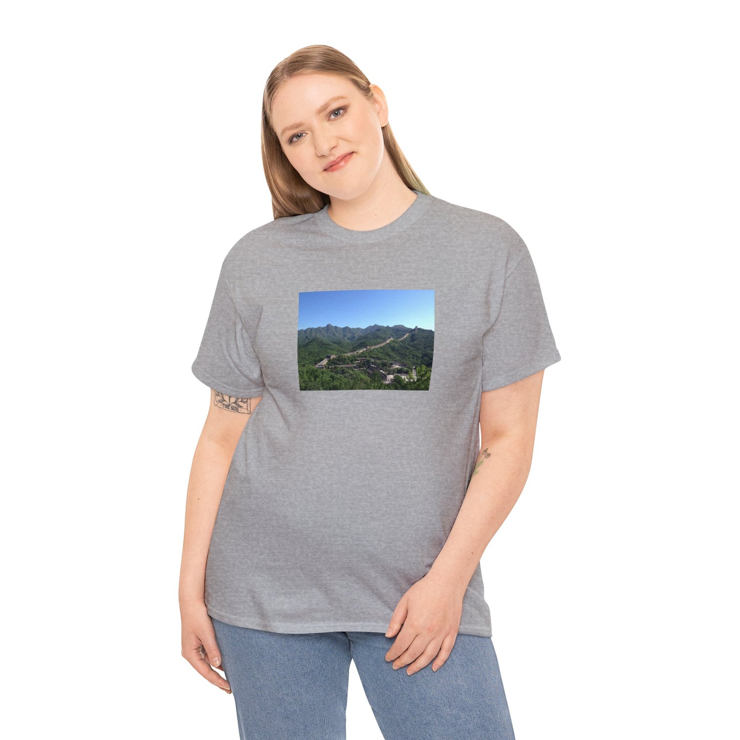 Great Wall of China Unisex Heavy Cotton Tee