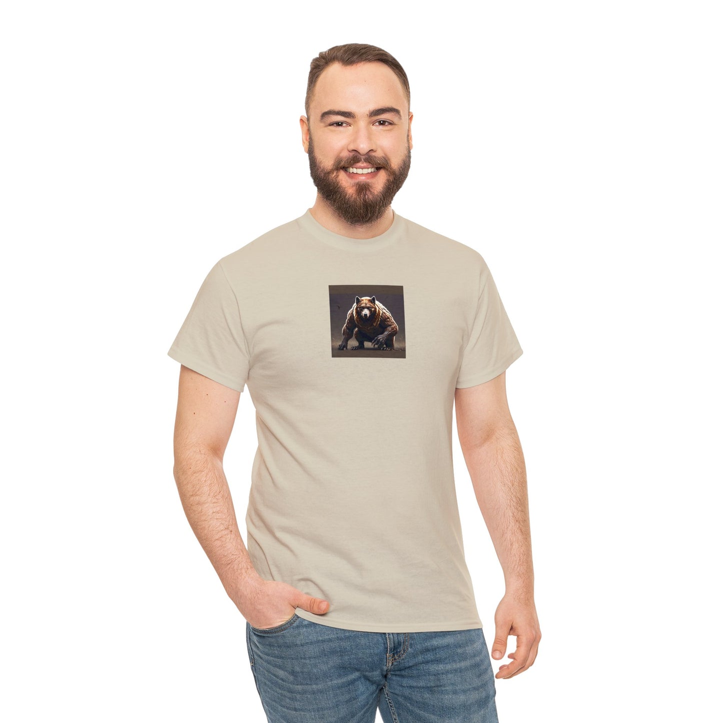 Matiby Wolfareene Unisex Heavy Cotton Tee