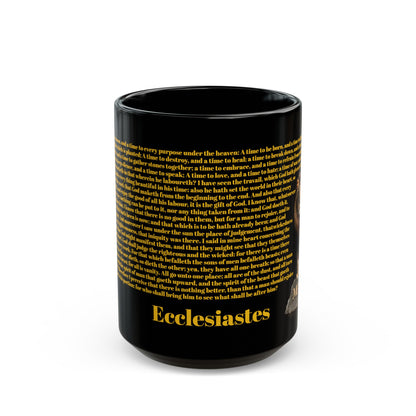 Bible Speaks Ecclesiastes  Black Mug (11oz, 15oz)